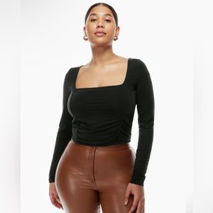 Aritzia Lydia Top Black XS